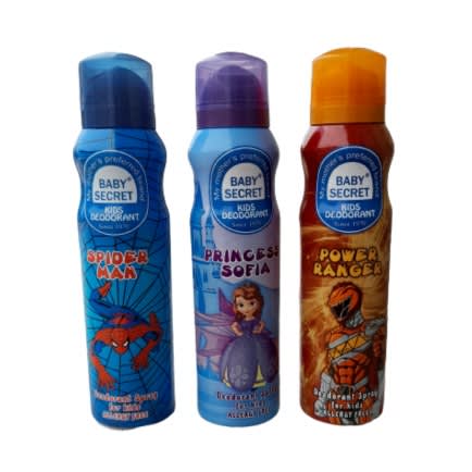 Kid's Deodorant- 3 Flavours X150ml