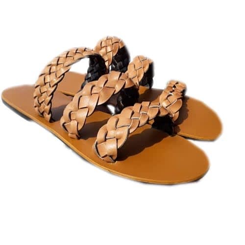 Men Outdoor Pam Slide -Brown