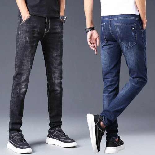 Jean For Men - Black & Black