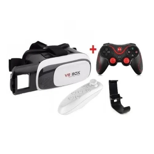 Vr Box With Android Bluetooth Game Pad