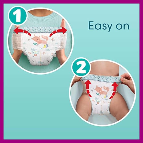 Active Fit Baby Nappy Pants Size 4 - 9-15Kg - 168pcs