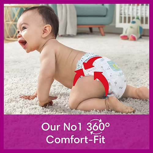 Active Fit Baby Nappy Pants Size 4 - 9-15Kg - 168pcs