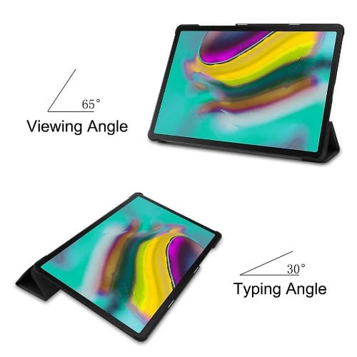 Flip Case For Samsung Galaxy Tab S5e - 2019 - Model:T720 , T725 - Black
