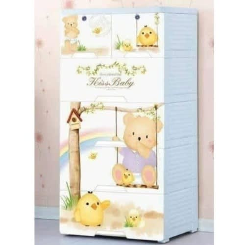 Baby Plastic Wardrobe -5 Layers