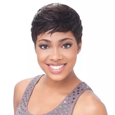 Short Human Hair Wig