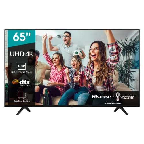 65 Inches 4k Uhd Smart Television - Usb Hdmi + Free Wall Bracket- 65a6g