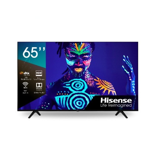65 Inches 4k Uhd Smart Television - Usb Hdmi + Free Wall Bracket- 65a6g