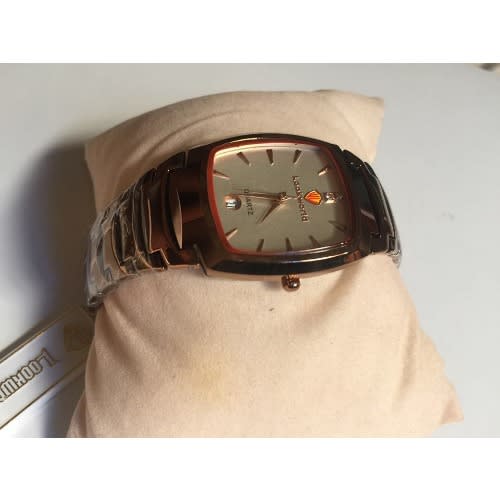 Brown Stylish Bracelet Strap Unisex Wrist Watch- Brown