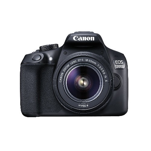 Eos 1300d  T6 Ef-s 18-55mm 18.7mp - Black