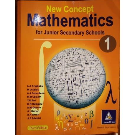 New Concept Mathematics For Junior Secondary School Book 1