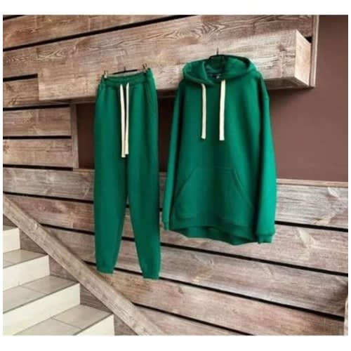 Fashion House Hoodie And Joggers - Green