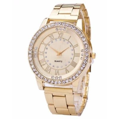 Stainless Steel Round Watch
