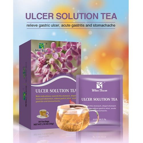 Ulcer Solution Tea Relieves Gastric Ulcers - 20Teabags
