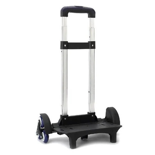 Boy Character 6 Wheel - 3 In 1 Trolley Bag With Lunch Bag And Pencil Case