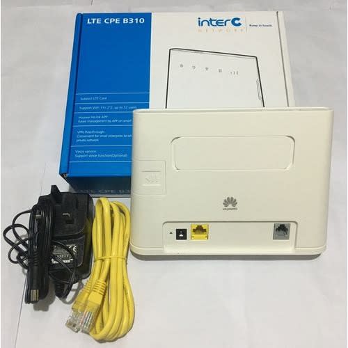 B310 4G LTE Indoor CPE Router With LAN & Telephone Ports For All Networks