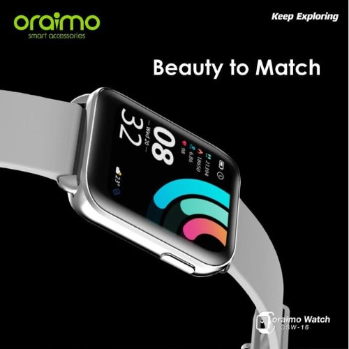Smart Watch 1.69'' Ips Screen Ip68 Waterproof - Silver