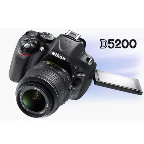 D5200 DSLR Camera 18 - 55mm Lens
