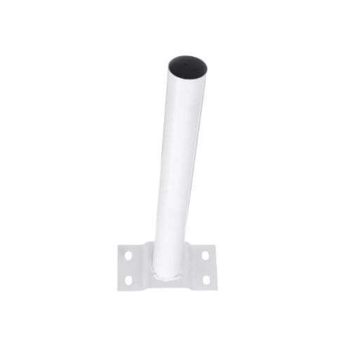 Light Pole 45mm Diameter For Solar Street + Light Wall Lamp - White - 40cm