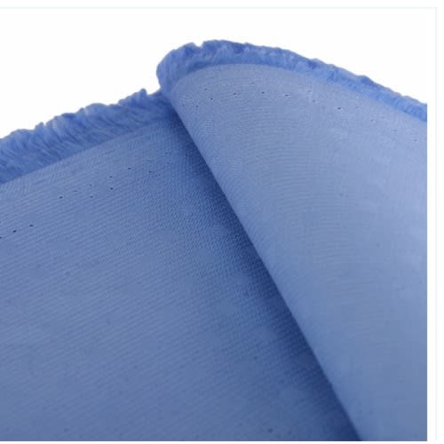 Voile Atiku Fabric - Sky Blue - 5 Yards