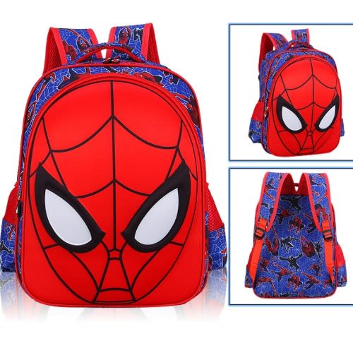 Spiderman Vivid 3d School Bag Backpack- Multicoloured