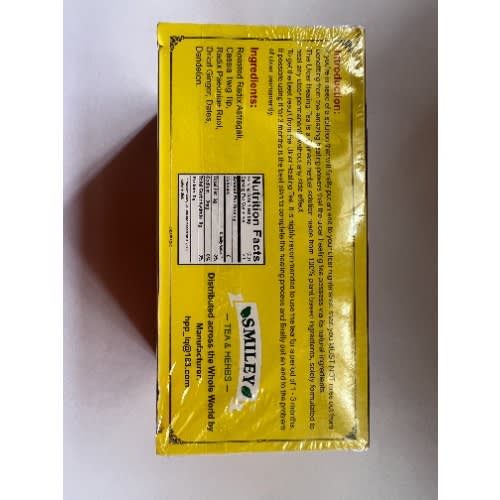 Smiley Ulcer Healing Herbal Tea - 20 Teabags