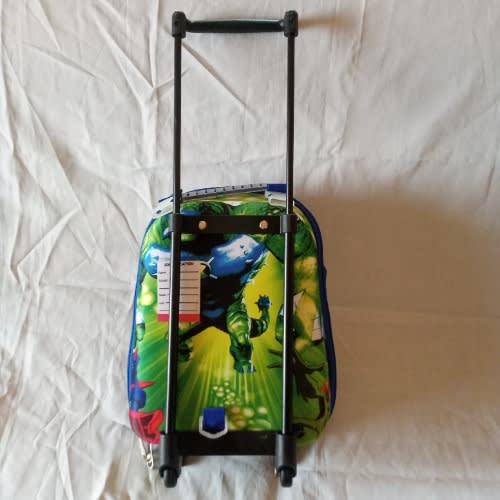 Super Hero Children Trolley School Bag - 16"