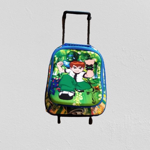 Super Hero Children Trolley School Bag - 16"
