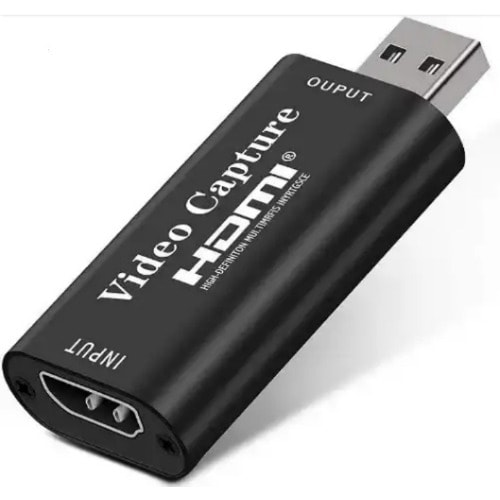 HDMI Video Capture Card, 4K HDMI to USB Capture Card Full HD 1080P 30fps For Live Streaming