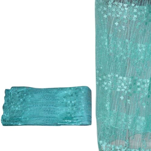 Tulle Lace- Light Blue- 5 Yards