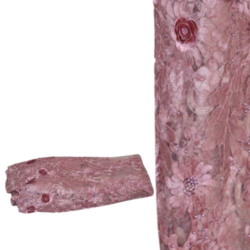 Tulle Lace - Pink - 5 Yards