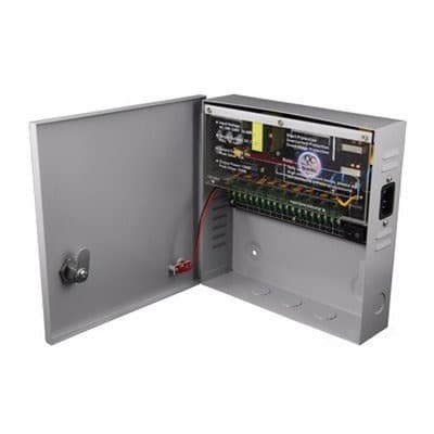 CCTV Power Supply With Battery Back Up Space - DC 12V - 9CH