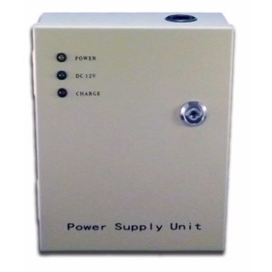 CCTV Power Supply With Battery Back Up Space - DC 12V - 9CH