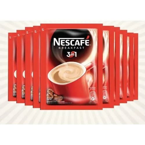 Nescafe Breakfast - 10 In 1 Roll - 32g X 3 Rolls