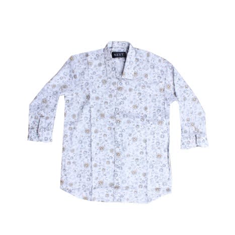 Boys' Grey And Brown Shirt