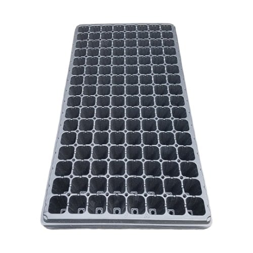 Seedling Tray - 128 Holes Or Cells - 1 Carton - 100 Pieces