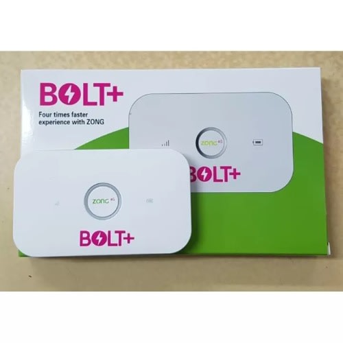 Zong Bolt 4G Lte + Wireless Mifi Wifi For All Networks