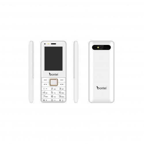 Blade600-2.4 Inch Color Display - 2000mAh - Selfie Camera With Front Flash - Ultra Slim - White