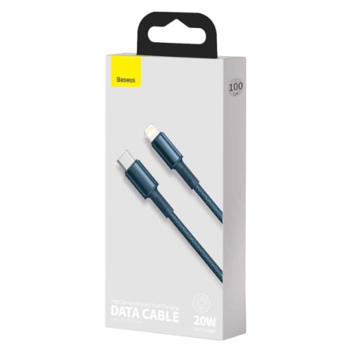 High Density Charging Data Cable Type-c To Iphone Pd 20w Blue