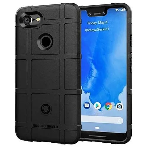 Rugged Shield Phone Case For Google Pixel 3 Xl.