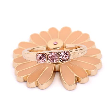Magnet Gold Butterfly Ring Phone Holder
