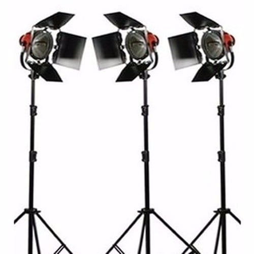 Studio Light Set - 3 in One