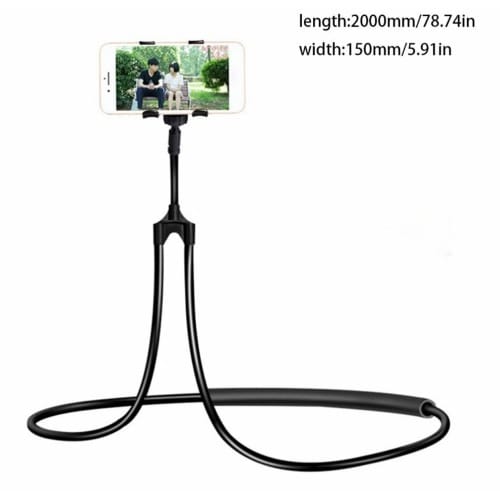 360 Degree Lazy Rotational Neck Phone Holder