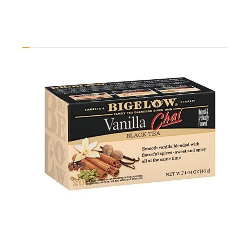Vanilla Chai Black Tea Bags 20 Count Box