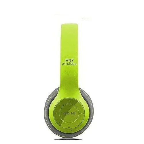 P47 Bluetooth Foldable Headset- Green