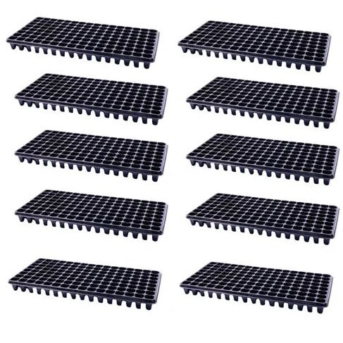 Plant Germination Nursery Tray - 128 Holes /cells - 10 Pieces