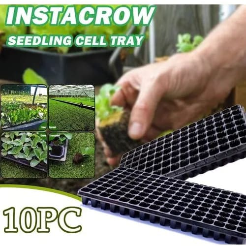 Plant Germination Nursery Tray - 128 Holes /cells - 10 Pieces