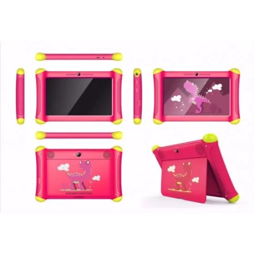 K86, Kids Tablet 7 Inch, Android 6.0, 16gb Rom , 1gb Ram, Plus Free Gifts - Pink