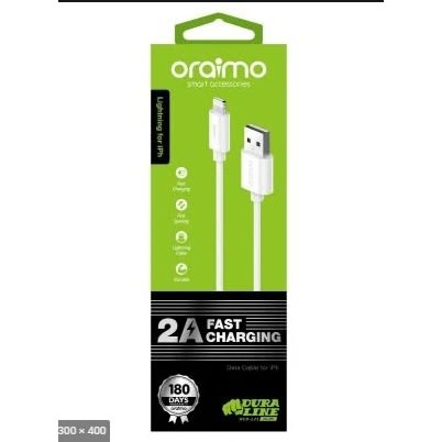 Charging Lightning Cable For Apple Devices - 1 Meter - White