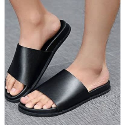 Men's Pam Slippers - Black
