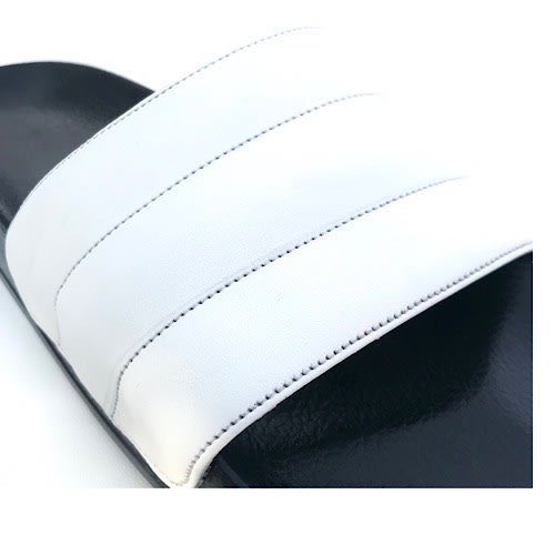 Slide Slippers - White